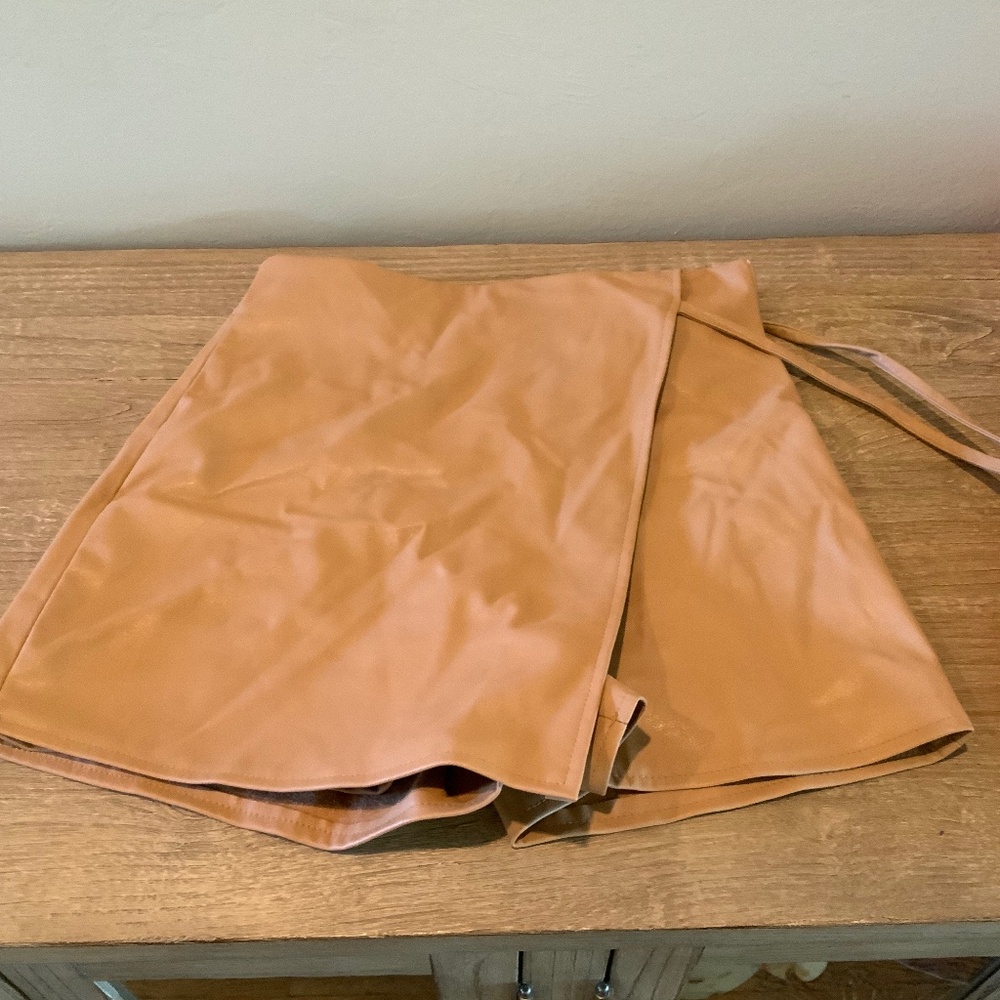 Zara faux wrap shorts